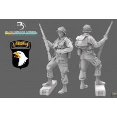 1/16 WWII US 101st Airborne Paratrooper #09