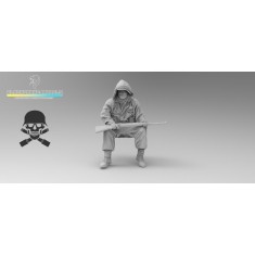 1/16 WWII German Totenkopf Winter Tank Rider #14