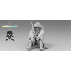 1/16 WWII German Totenkopf Winter Tank Rider #15