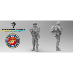 1/16 Modern US Marine #11, Operation Iraqi Freedom Figure