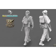 1/48 WWII French Commando Kieffer Radio Operator #13