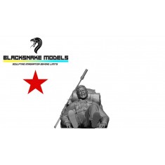 1/48 Modern Russian GRU Spetsnaz Wounded Soldier Figure