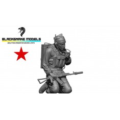 1/48 Modern Russian GRU Spetsnaz Radio Operator Figure