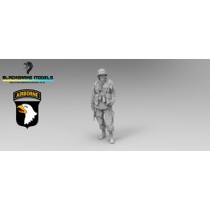 1/48 WWII US 101st Airborne Paratrooper #22, Bastogne