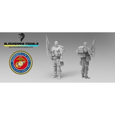 1/48 Modern US Marine #08, Operation Iraqi Freedom Figure