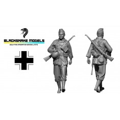 1/48 WWII German Wehrmacht Soldier #01