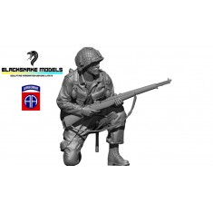 1/72 WWII US 82nd Airborne Paratrooper #04