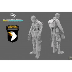 1/72 WWII US 101st Airborne Paratrooper #02