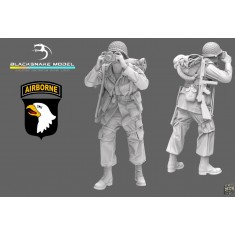 1/72 WWII US 101st Airborne Paratrooper #19