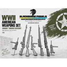 1/35 WWII US Infantry Weapons Set