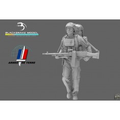 1/35 French Soldier#10 Mag 58 (1 figure)