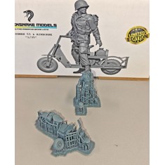 1/35 101st Airborne Paratrooper with Cushman Model 53 Scooter [Limited Edition]