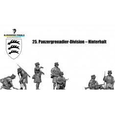 1/35 WWII German 25th Panzergrenadier Division Ambush Set (7 Figures)