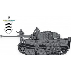 1/35 WWII German Panzer Elite Eastern Front 1944-45 Set (7 Figures)