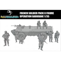 1/35 French Soldiers Pack, Operation Barkhane (8 figures)
