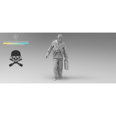 1/35 Tiger Crew ''Totenkopf'' in Winter Uniform (Eastern Front) #3