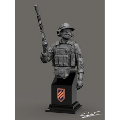 1/10 Bust - Ukrainian Soldier 02 (1 figure)