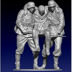 1/16 120mm Scale "Comrades" (3 figures)
