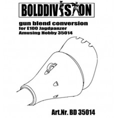 1/35 Jagdpanzer E 100 Gun Blend Conversion Set for Amusing Hobby kits