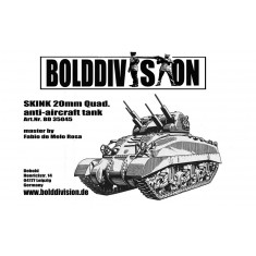 1/35 Skink 20mm Quad. AA Tank