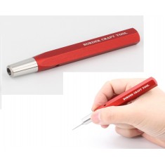 Metal Tool Handle (red) for Cemented Carbide Engraver #BORDER-0007