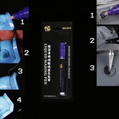 Liquid Masking Pen #Purple