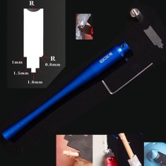 Tungsten Steel Profile Scraper (blue)