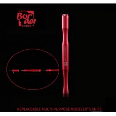 Multi-Purpose Model Knife, Scriber, Engraver (red)