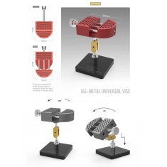 All-metal Universal Vise (grey)