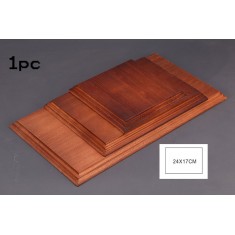 Wood Display Base (24cm x 17cm) for 1/72, 1/35 Tanks