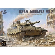 1/35 MERKAVA MK.2 with Full Interior, Workable Tracks, Metal Spring Suspension
