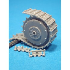 1/35 Carro Armato P40 Tracks & Drives Sprockets for Italeri/Tamiya kit