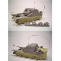 1/35 CV33 II Series Radio Solothurn Conversion Set for Bronco kit