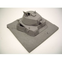 1/35 Italian Carro Armato M15/42 Tank Turret "Static Position Defending"