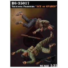 1/35 Vietcong Fighters "Ace of Spades", Nam (2 figures)