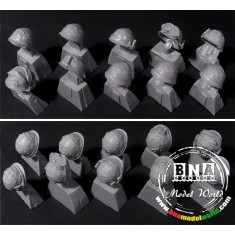 1/35 Assorted US M1 Helmets (10pcs)