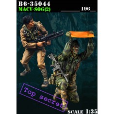 ミリタリー 1/6 MACV-SOG 1/6 Scale Ujindou Vietnam War US MACV-SOG Cross Border Operation