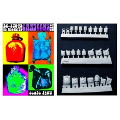 1/35 US Assorted Canteens Nam