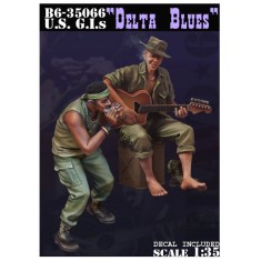 1/35 US G.I.s "Delta Blues" (2 figures with decals)