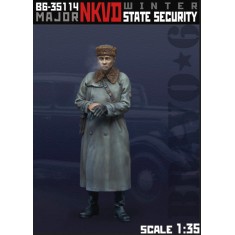 1/35 NKVD (State Security) Major in Winter (1 figure)