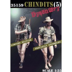 1/35 Chindits #5 ''Dysentery'' (2 figures)