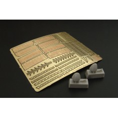 1/144 Avro Lancaster Flaps PE parts for A-model kit (with Resin parts)
