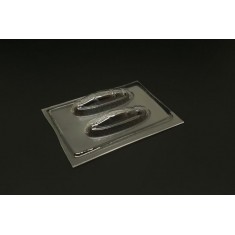 1/144 F-104G Vacu Canopy for Platz and F-Toys kit