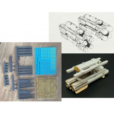 1/32 US AGM-114 Hellfire Air-to-ground Rockets (8pcs)