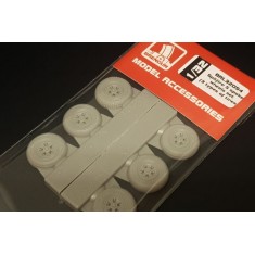1/32 Spitfire 5 Spoke Wheels set (3 types of tyres)