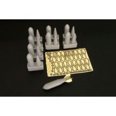 1/48 US Bomb 500-lb AN-M64A1 (8pcs)