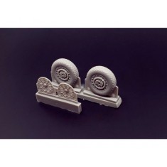 1/48 F4U Corsair Diamond Thread Wheels Set