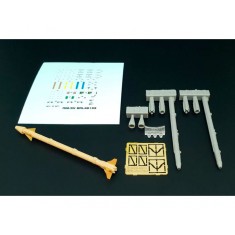 1/48 AIM-9X Sidewinder (2pcs) Resin Kit of U.S. Airborne Rocket
