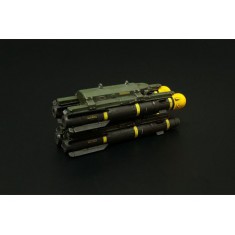 1/48 US Air to Ground Missiles AGM-114 Hellfire (8pcs, 2 racks)
