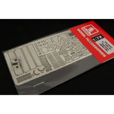 1/72 Ki-100-I Ko - High-Back PE parts for RS kit RS92126